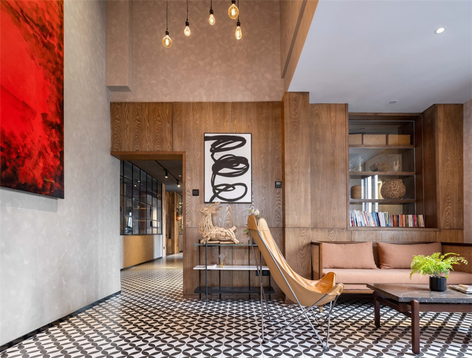 嶺南特色文化精品酒店設(shè)計(jì)-廣州逸居酒店裝修案(圖5) 嶺南特色文化精品酒店設(shè)計(jì)-廣州逸居酒店裝修案例