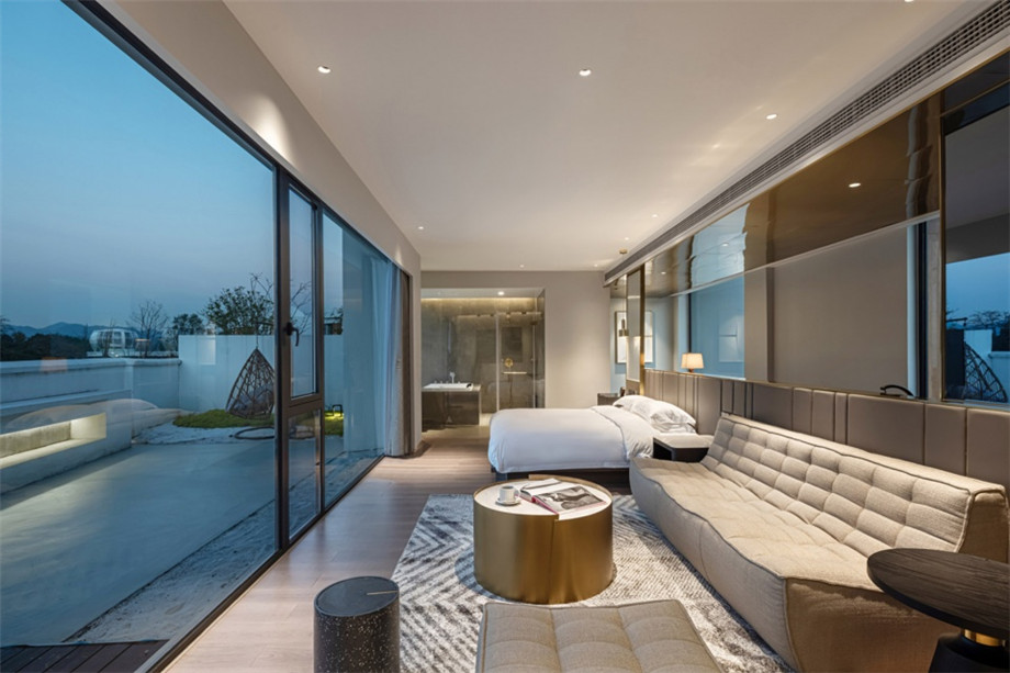 杭州·龍塢陌領(lǐng)融郡精品度假酒店裝修設(shè)計(jì)案例(圖7) 杭州·龍塢陌領(lǐng)融郡精品度假酒店裝修設(shè)計(jì)案例