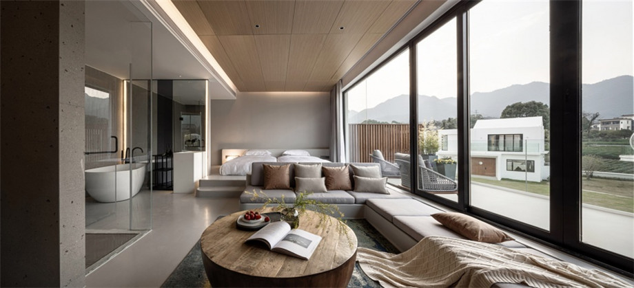 杭州·龍塢陌領(lǐng)融郡精品度假酒店裝修設(shè)計(jì)案例(圖9) 杭州·龍塢陌領(lǐng)融郡精品度假酒店裝修設(shè)計(jì)案例