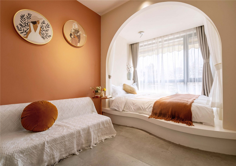 捕獲少女心的特色網(wǎng)紅民宿裝修設(shè)計實(shí)景圖(圖5) 捕獲少女心的特色網(wǎng)紅民宿裝修設(shè)計實(shí)景圖